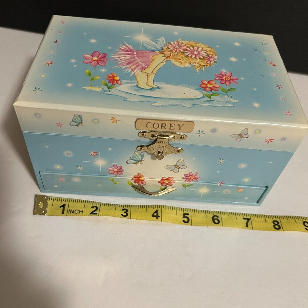 Corey Music Girl's Jewelry Box